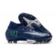 Scarpa Nike Mercurial Superfly VII Elite AG-PRO Blu Void Volt Bianco