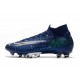 Scarpa Nike Mercurial Superfly VII Elite AG-PRO Blu Void Volt Bianco