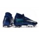 Scarpa Nike Mercurial Superfly VII Elite AG-PRO Blu Void Volt Bianco