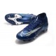 Scarpa Nike Mercurial Superfly VII Elite AG-PRO Blu Void Volt Bianco