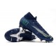 Scarpa Nike Mercurial Superfly VII Elite AG-PRO Blu Void Volt Bianco