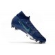 Scarpa Nike Mercurial Superfly VII Elite AG-PRO Blu Void Volt Bianco