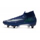 Nike Mercurial Superfly 7 Elite SG-Pro AC Blu Void Volt Bianco