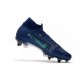 Nike Mercurial Superfly 7 Elite SG-Pro AC Blu Void Volt Bianco