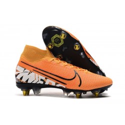 Nike Mercurial Superfly 7 Elite SG-Pro AC Arancione Bianco