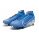 Nike Mercurial Superfly 7 Elite SG-Pro AC Blu Bianco