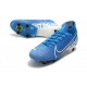 Nike Mercurial Superfly 7 Elite SG-Pro AC Blu Bianco