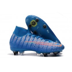 Nike Mercurial Superfly 7 Elite SG-Pro AC Blu Rosso