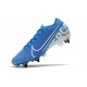 Nike Mercurial Vapor 13 Elite SG-Pro AC - Blu Bianco