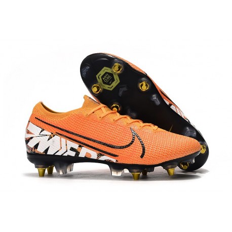 Nike Mercurial Vapor 13 Elite SG-Pro AC -Arancione Bianco