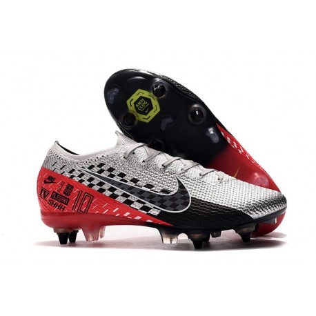 Nike Mercurial Vapor 13 Elite SG-Pro AC Neymar Cromo Nero Rosso Orbita Platino