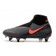 Nike Phantom VSN Elite DF SG-Pro AC Grigio Scuro Mango Acceso Nero