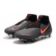 Nike Phantom VSN Elite DF SG-Pro AC Grigio Scuro Mango Acceso Nero