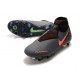 Nike Phantom VSN Elite DF SG-Pro AC Grigio Scuro Mango Acceso Nero