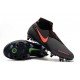 Nike Phantom VSN Elite DF SG-Pro AC Grigio Scuro Mango Acceso Nero