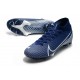 Scarpa Calcio Nike Mercurial Superfly 7 Elite SE FG - Blu Bianco