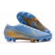 Nike Mercurial Vapor 13 Elite FG Scarpa Uomo Blu Oro