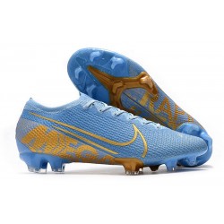 Nike Mercurial Vapor 13 Elite FG Scarpa Uomo Blu Oro