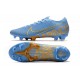 Nike Mercurial Vapor 13 Elite FG Scarpa Uomo Blu Oro