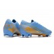 Nike Mercurial Vapor 13 Elite FG Scarpa Uomo Blu Oro