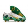 Nike Mercurial Vapor 13 Elite SG-Pro AC -Mbappe Grigio Verde Or