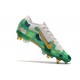 Nike Mercurial Vapor 13 Elite SG-Pro AC -Mbappe Grigio Verde Or