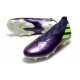 Scarpe Nuovo adidas Nemeziz 19+ FG Viola Giallo