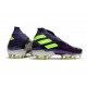 Scarpe Nuovo adidas Nemeziz 19+ FG Viola Giallo