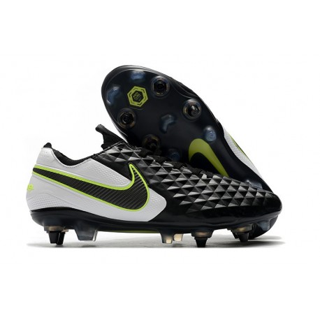 Scarpa da Calcio Nike Tiempo Legend 8 Elite SG-Pro Nero Bianco