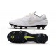 Scarpa Nike Tiempo Legend 8 Elite SG-Pro Bianco Platino Grigio Lupo