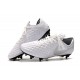 Scarpa Nike Tiempo Legend 8 Elite SG-Pro Bianco Platino Grigio Lupo