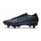 Nike Mercurial Vapor 13 Elite SG-Pro AC - Nero Blu