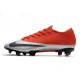 Nike Future DNA Mercurial Vapor XIII 360 Elite FG Rosso Argento Nero