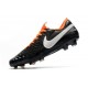 Nike Scarpe da Calcio Tiempo Legend 8 Elite FG - Nero Bianco Arancione