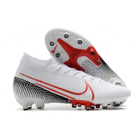 Scarpa Nike Mercurial Superfly VII Elite AG-PRO Bianco Rosso