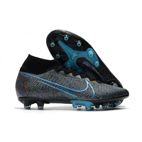 Scarpa Nike Mercurial Superfly VII Elite AG-PRO Nero Blu