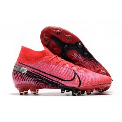 Scarpa Nike Mercurial Superfly VII Elite AG-PRO Cremisi Laser Nero