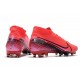 Scarpa Nike Mercurial Superfly VII Elite AG-PRO Cremisi Laser Nero