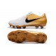 Nike Scarpe 2020 Phantom Venom Elite FG - Bianco Oro Nero