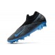 Nike Phantom Vision 2 Elite Dynamic Fit FG -Nero Blu Laser Antracite