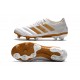 adidas Copa 19.1 FG Scarpe da Calcio -Bianco Oro Metallico