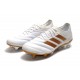 adidas Copa 19.1 FG Scarpe da Calcio -Bianco Oro Metallico