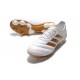 adidas Copa 19.1 FG Scarpe da Calcio -Bianco Oro Metallico