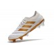 adidas Copa 19.1 FG Scarpe da Calcio -Bianco Oro Metallico