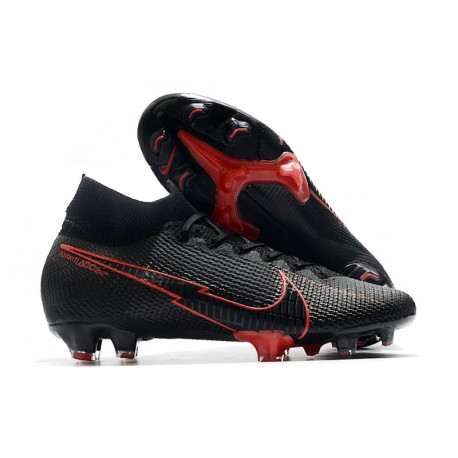 Nike Mercurial Superfly VII Elite DF FG -Nero Rosso