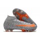 Nike Mercurial Superfly VII Elite DF FG -Bianco Arancione Total Nero