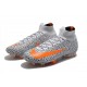 Nike Mercurial Superfly VII Elite DF FG -Bianco Arancione Total Nero