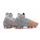 Nike Mercurial Superfly VII Elite DF FG -Bianco Arancione Total Nero