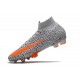 Nike Mercurial Superfly VII Elite DF FG -Bianco Arancione Total Nero