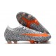 Nike Mercurial Vapor XIII 360 Elite CR7 FG Bianco Arancione Total Nero